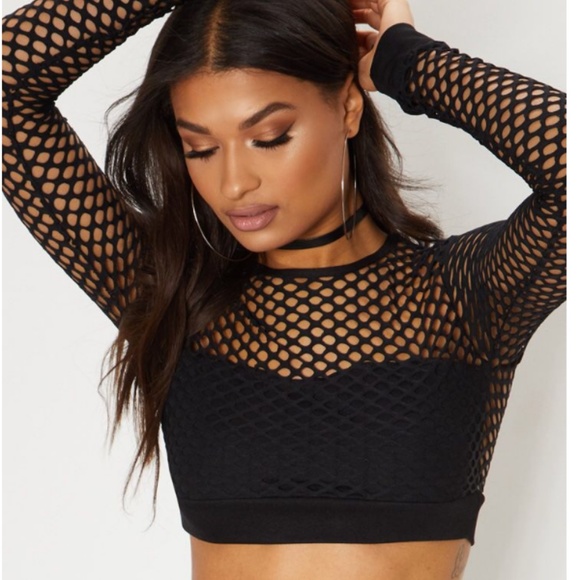 PrettyLittleThing Tops - PrettyLittleThing Cropped Top NWT Sz 8